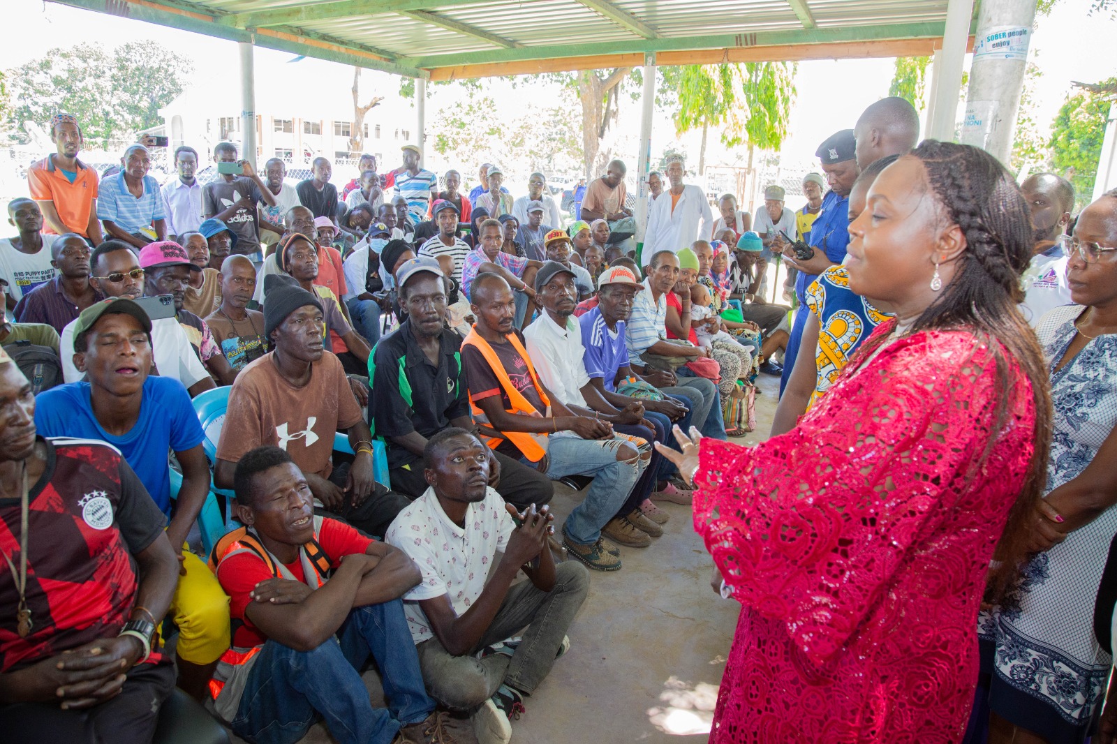 File image of Pastor Dorcas Rigathi in Shimanzi, Mombasa County.